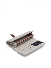 Lino Perros Women Solid Textured Envelope Wallets