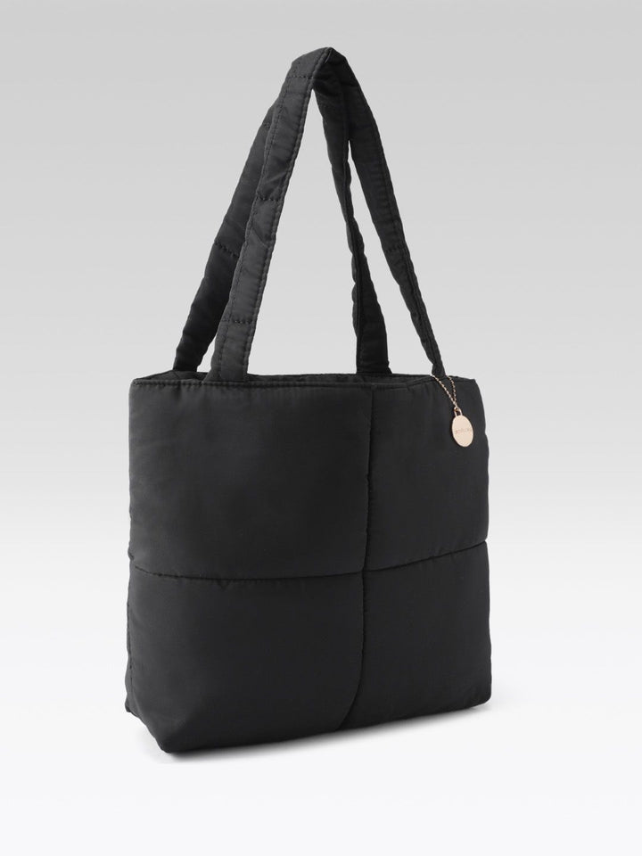 DressBerry Shopper Shoulder Bag with Quilted Detail
