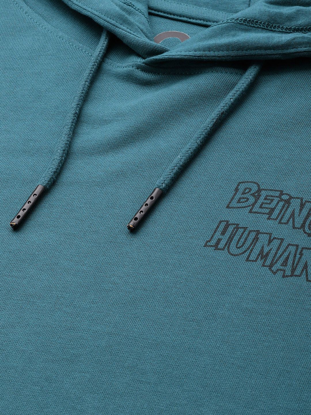 Being Human Graphic Printed Pure Cotton Pullover Sweatshirt