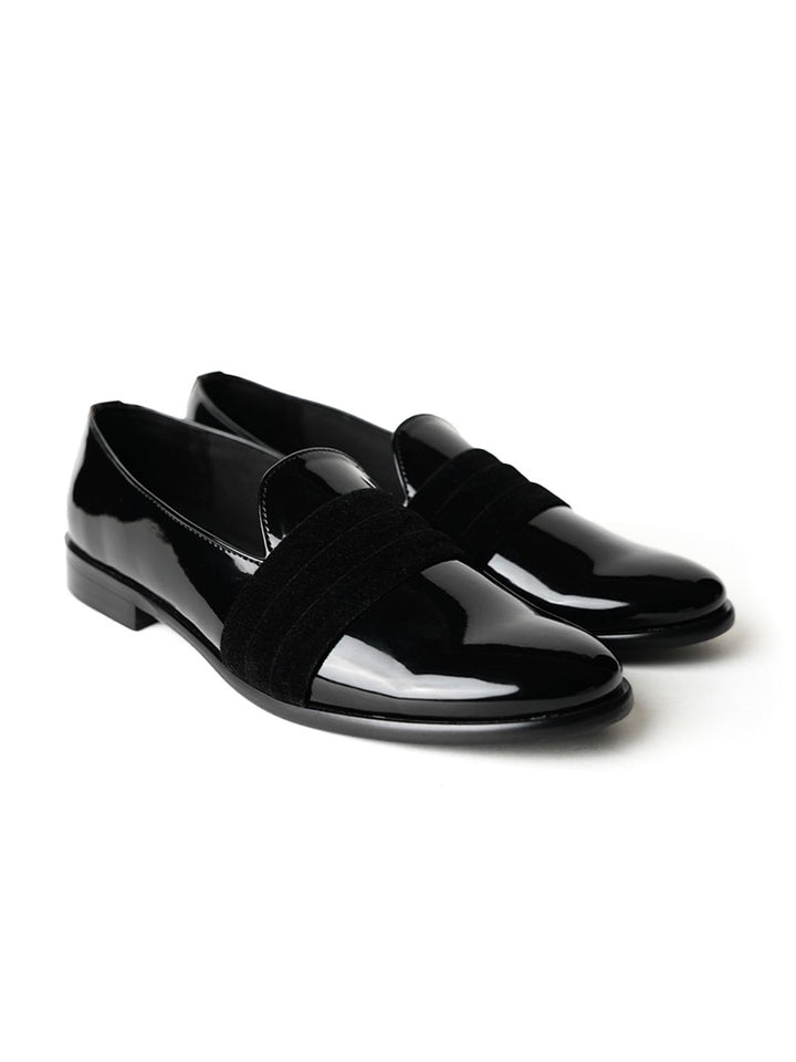 MONKSTORY Lelaki PU Slip-On Sneakers