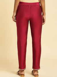 W Women Mid Rise Slim Fit Regular Trousers
