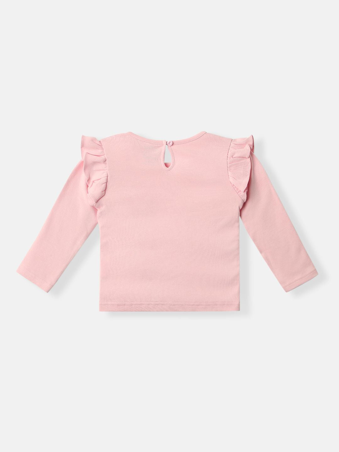 NautiNati Disney Daisy Baby Girls Pink Pure Cotton T Shirt