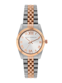 French Connection Women Stainless Steel Bracelet Style Straps Analogue Watch FCN00077B