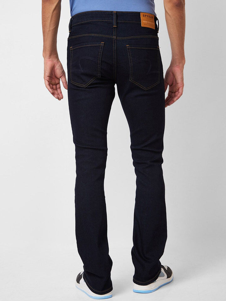 SPYKAR Men Bootcut Mid Rise Clean Look Cotton Jeans