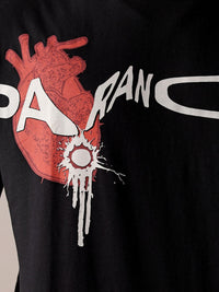 The Indian Garage Co Men Pure Cotton Typography Printed Oversized Round Neck T-shirt