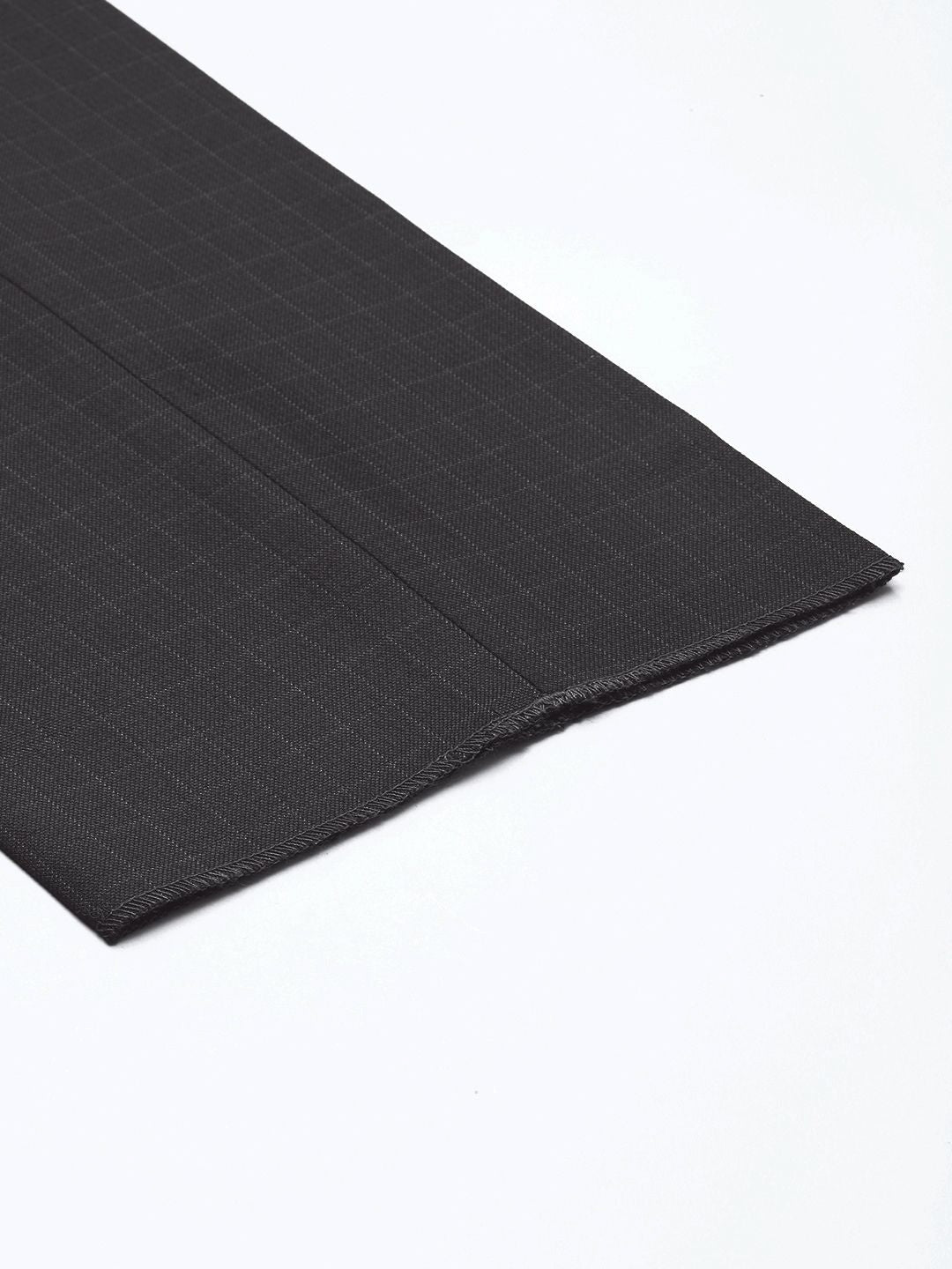 Raymond Men Checked Slim Fit Formal Trousers