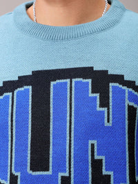 The Indian Garage Co Men Solid Round Neck Pullover