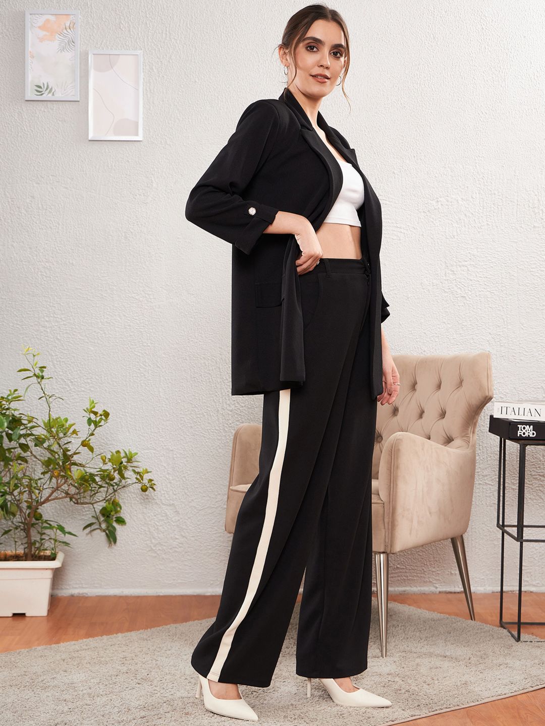 SASSAFRAS worklyf Longline Blazer & Trousers Co-Ords