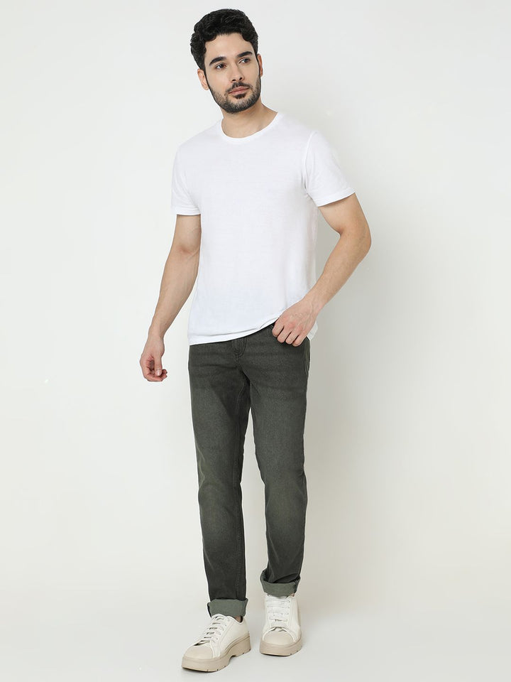 SPYKAR Skinny Fit Low-Rise Light Fade Pure Cotton Jeans