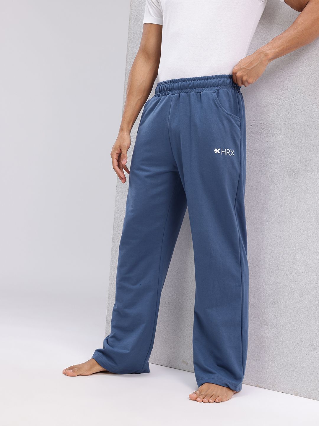 HRX by Hrithik Roshan Men Mid-Rise Yoga Track Pants