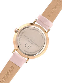 French Connection Women Leather Bracelet Style Straps Analogue Watch FCN00080F