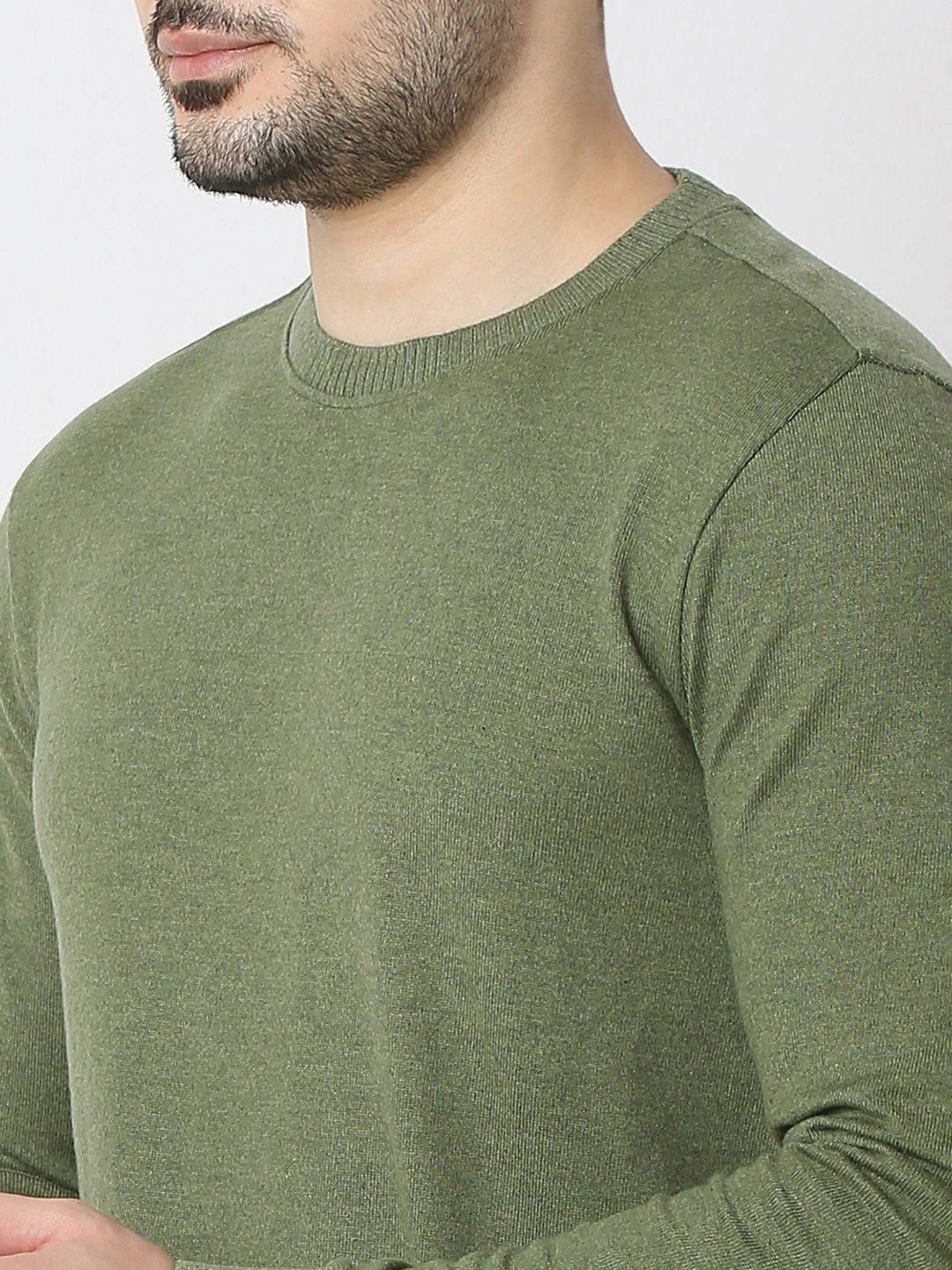 SPYKAR Men Raw Edge Slim Fit T-shirt