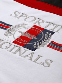 The Indian Garage Co Men Embroidered Sweatshirt