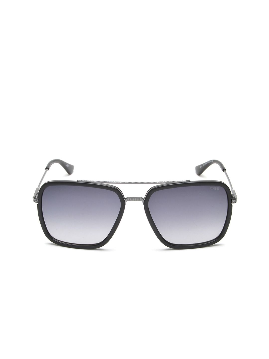 Idee lelaki cermin mata hitam persegi dengan lensa lensa yang dilindungi UV2794c1sg