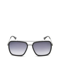Idee lelaki cermin mata hitam persegi dengan lensa lensa yang dilindungi UV2794c1sg