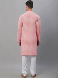 SOJANYA Embroidered Thread Work Pure Cotton Kurta with Churidar