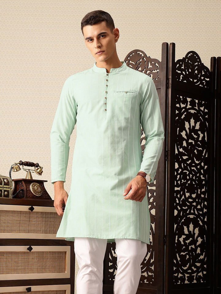 House of Pataudi Embroidered Jashn Kurta