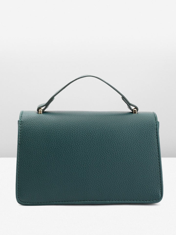 DressBerry Solid Structured Satchel