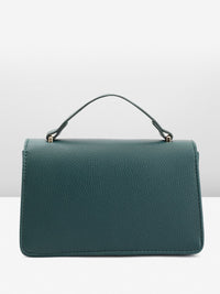 DressBerry Solid Structured Satchel