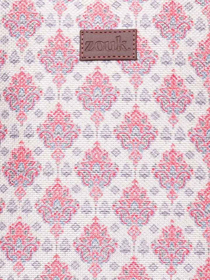 ZOUK Ethnic Motifs Printed Backpack