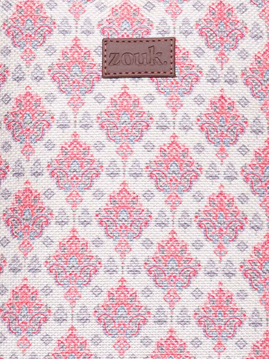 ZOUK Ethnic Motifs Printed Backpack