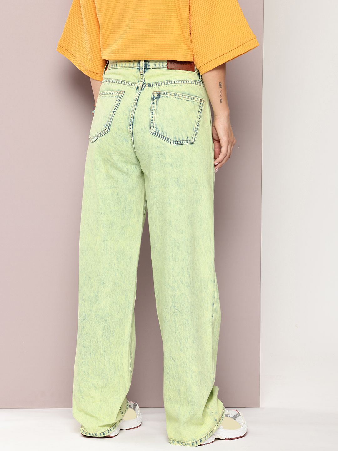 DILLINGER Loose Relaxed Fit Acid Wash Jeans
