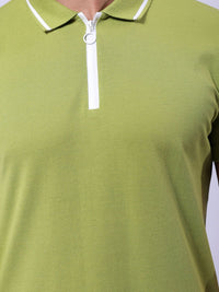 The Indian Garage Co Polo Collar Cotton T-shirt