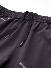 HRX by Hrithik Roshan Men Mid-Rise Training Joggers with Reflective Stripes