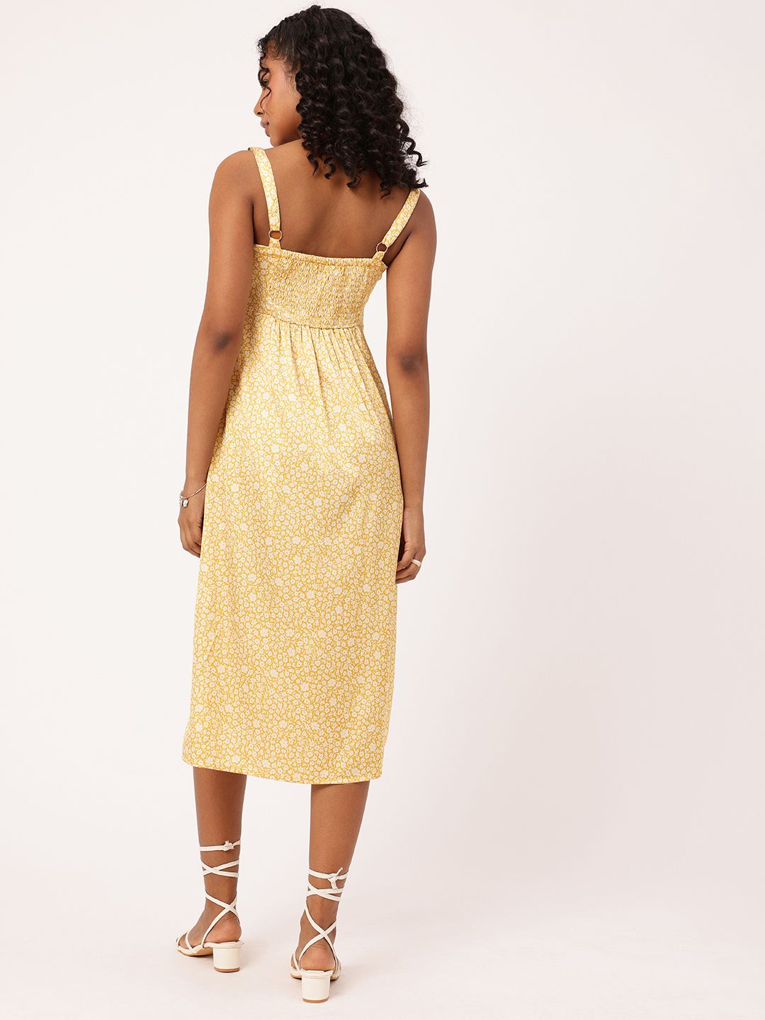 DressBerry Miniature Garden Sculpt & Flow Midi Dress