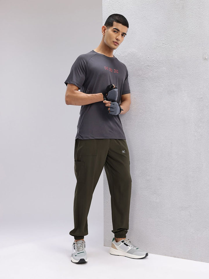 HRX by Hrithik Roshan Brand Logo Rapid-Dry Training T-shirt