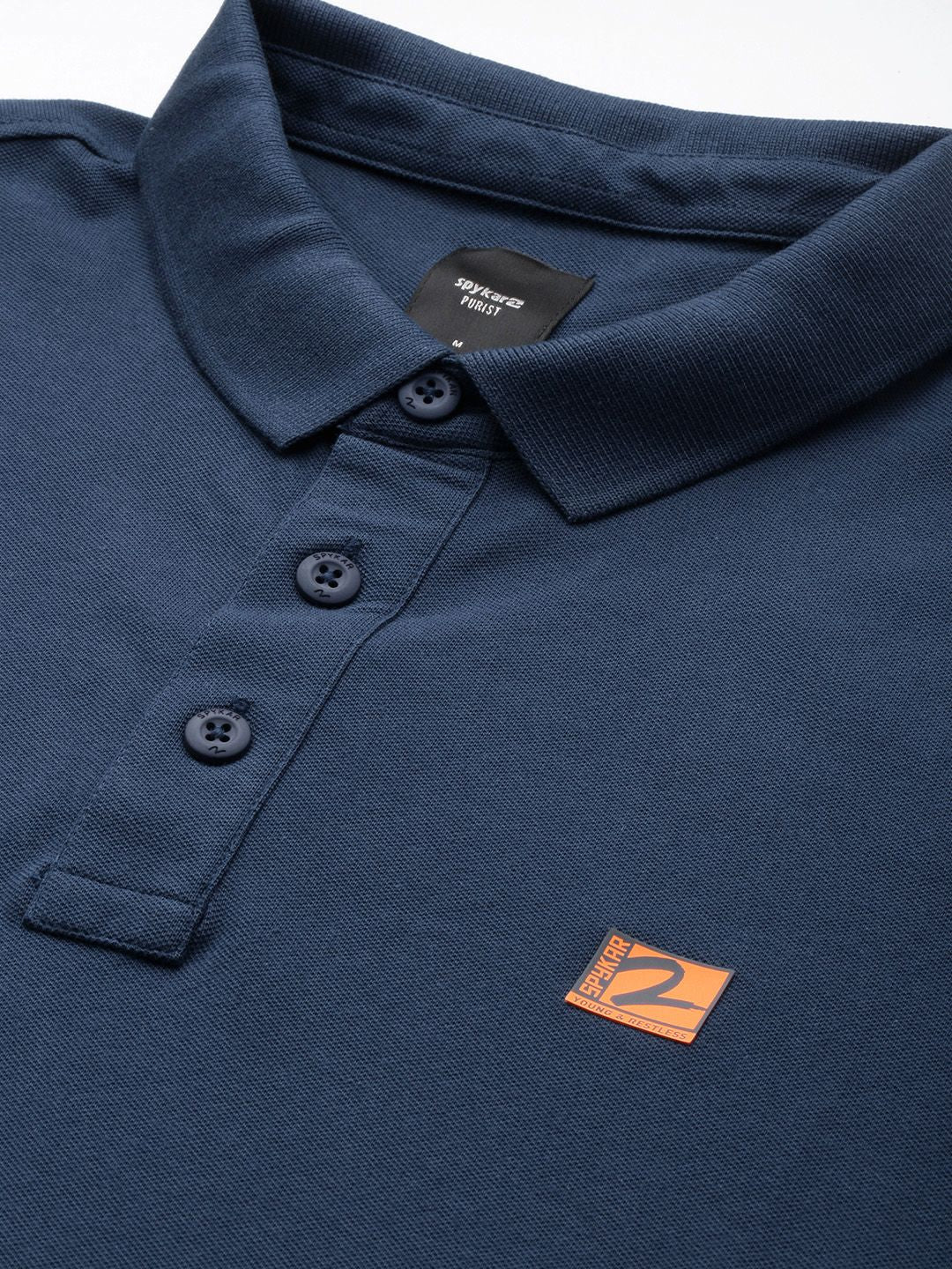 SPYKAR Polo Collar Slim Fit T-shirt