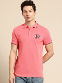 Being Human Polo Collar Pure Cotton T-shirt