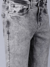 LOCOMOTIVE Men Grey Tapered Fit Jeans