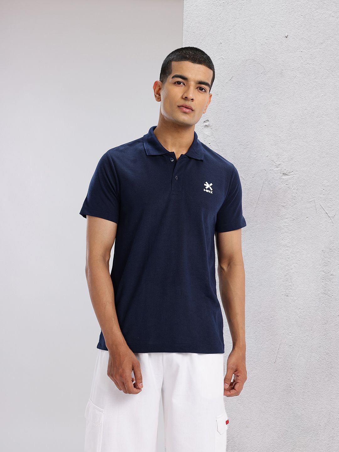 HRX by Hrithik Roshan Polo Collar Lifestyle T-shirt