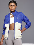 HRX by Hrithik Roshan Rapid-Dry Antimicrobial Finish Colourblocked Lifestyle Bomber Jacket