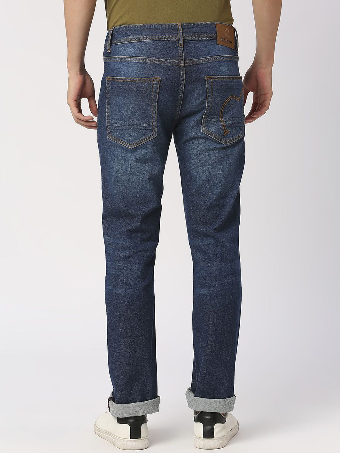 Being Human Men Slim Fit Heavy Fade Jeans