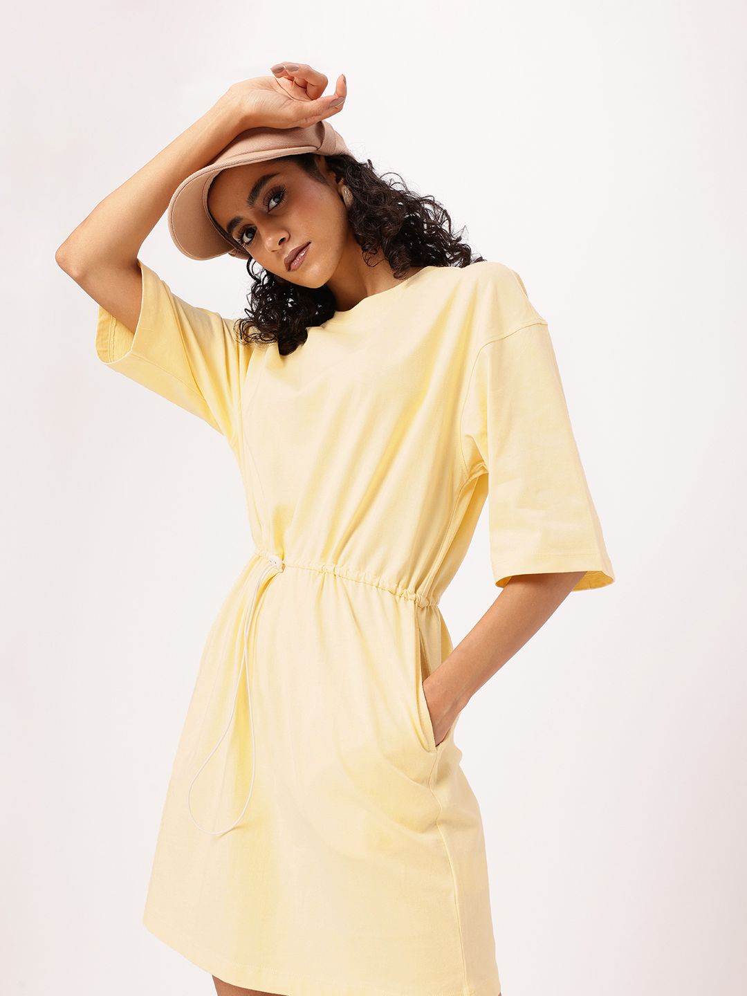 DressBerry K-Street Style Toggle And Go T-shirt Mini Dress