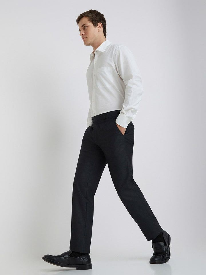 Raymond Men Slim Fit Formal Trousers