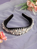 SOHI Embellished Fabric Hairband