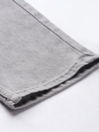 The Indian Garage Co Men Grey Slim Fit Light Fade Stretchable Jeans