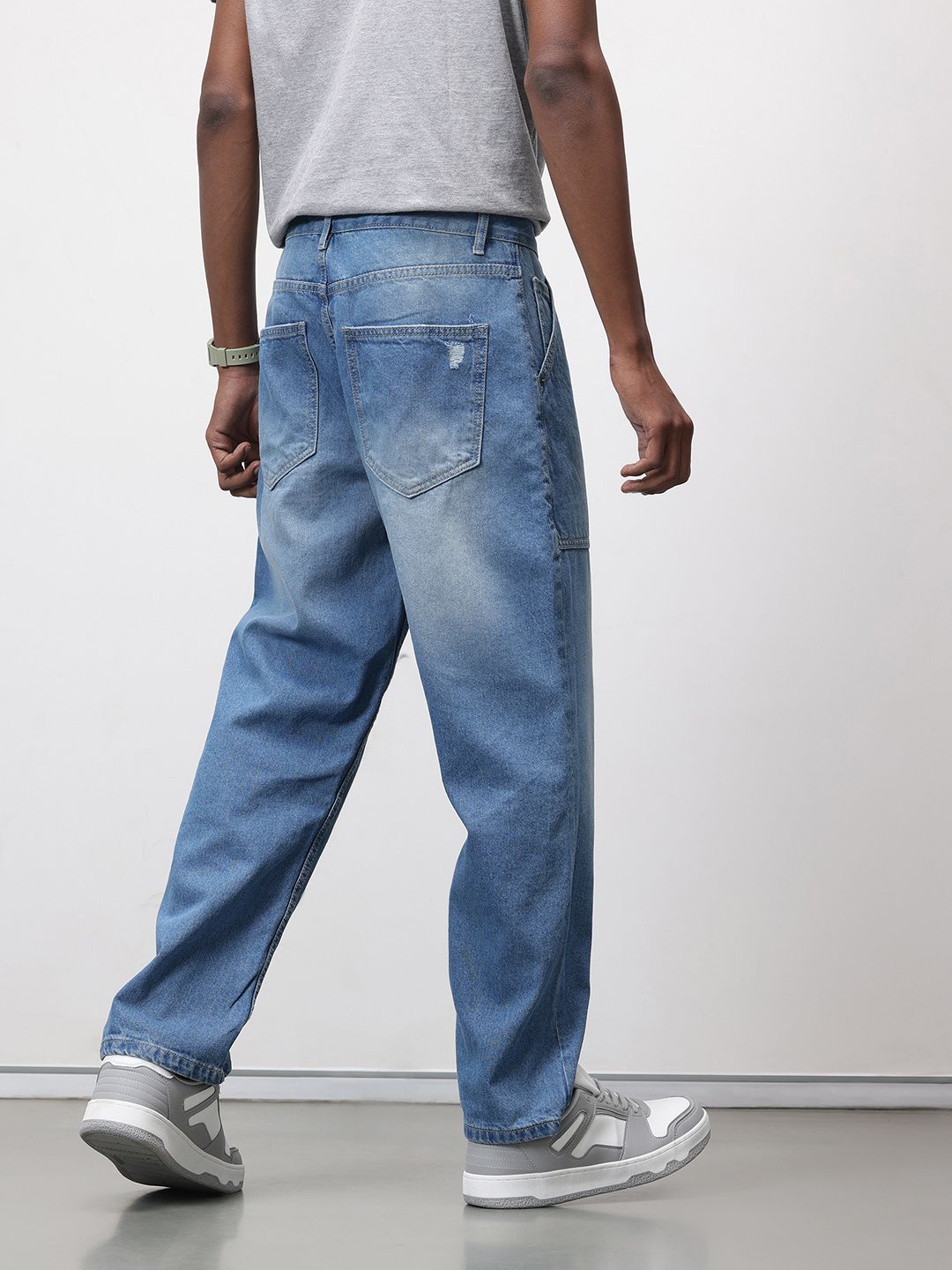 ether Men Light Fade Straight Jeans