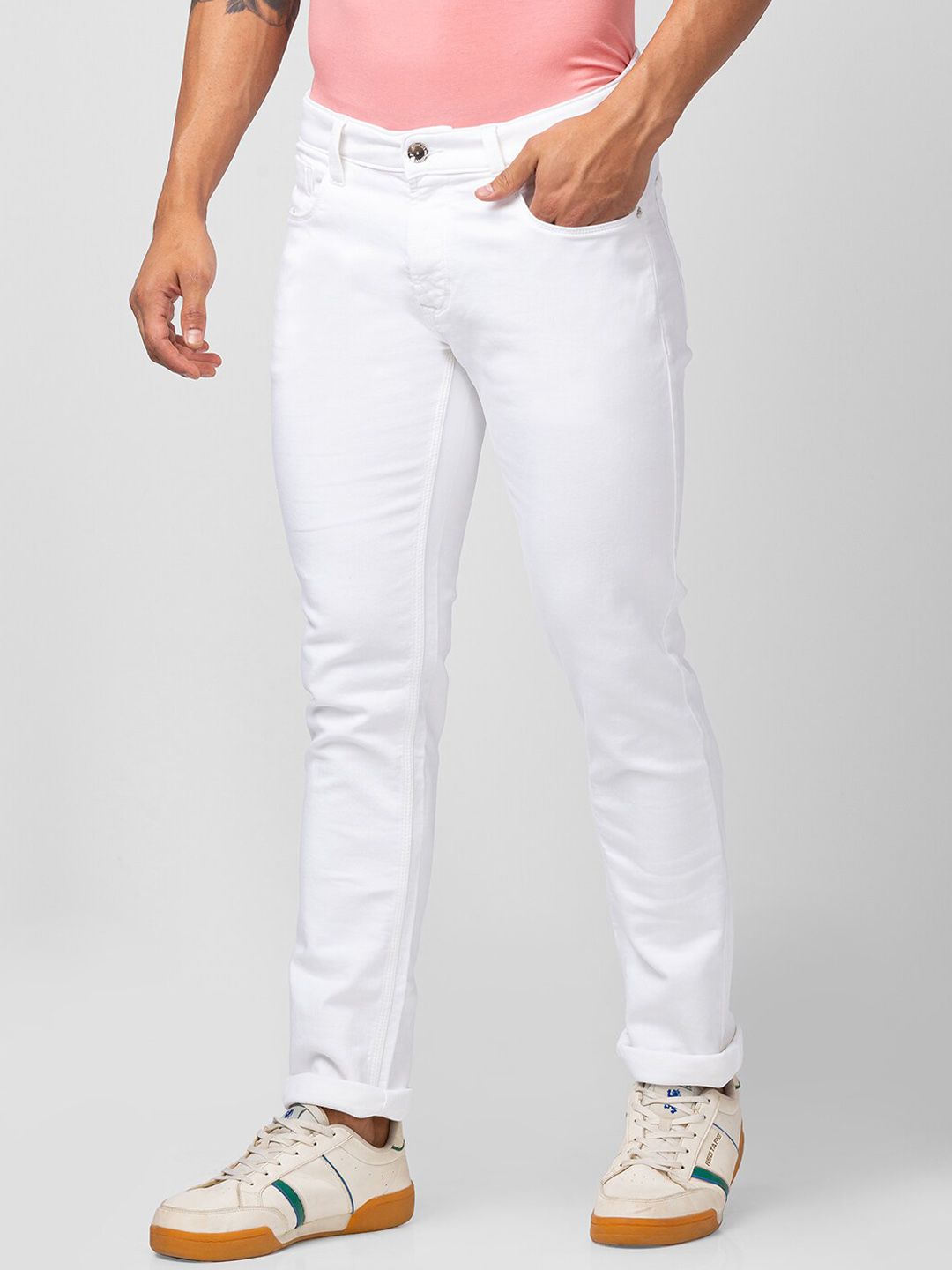 SPYKAR Men Mid-Rise Stretchable Cotton Jeans