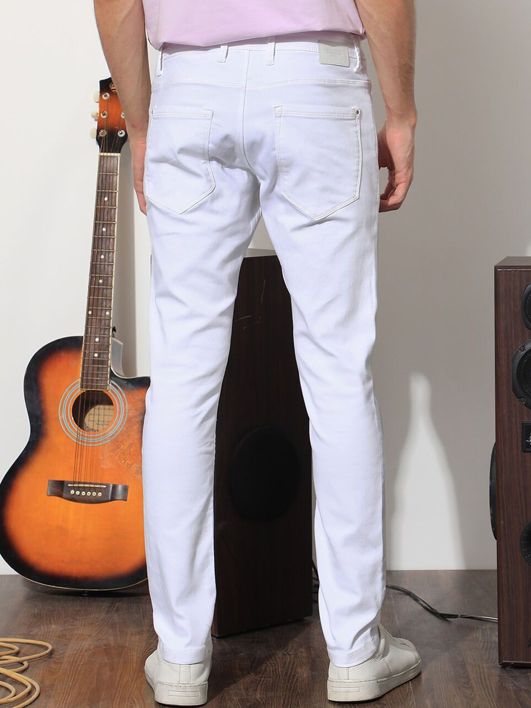 RARE RABBIT Men Meymac Slim Fit Cotton Jeans