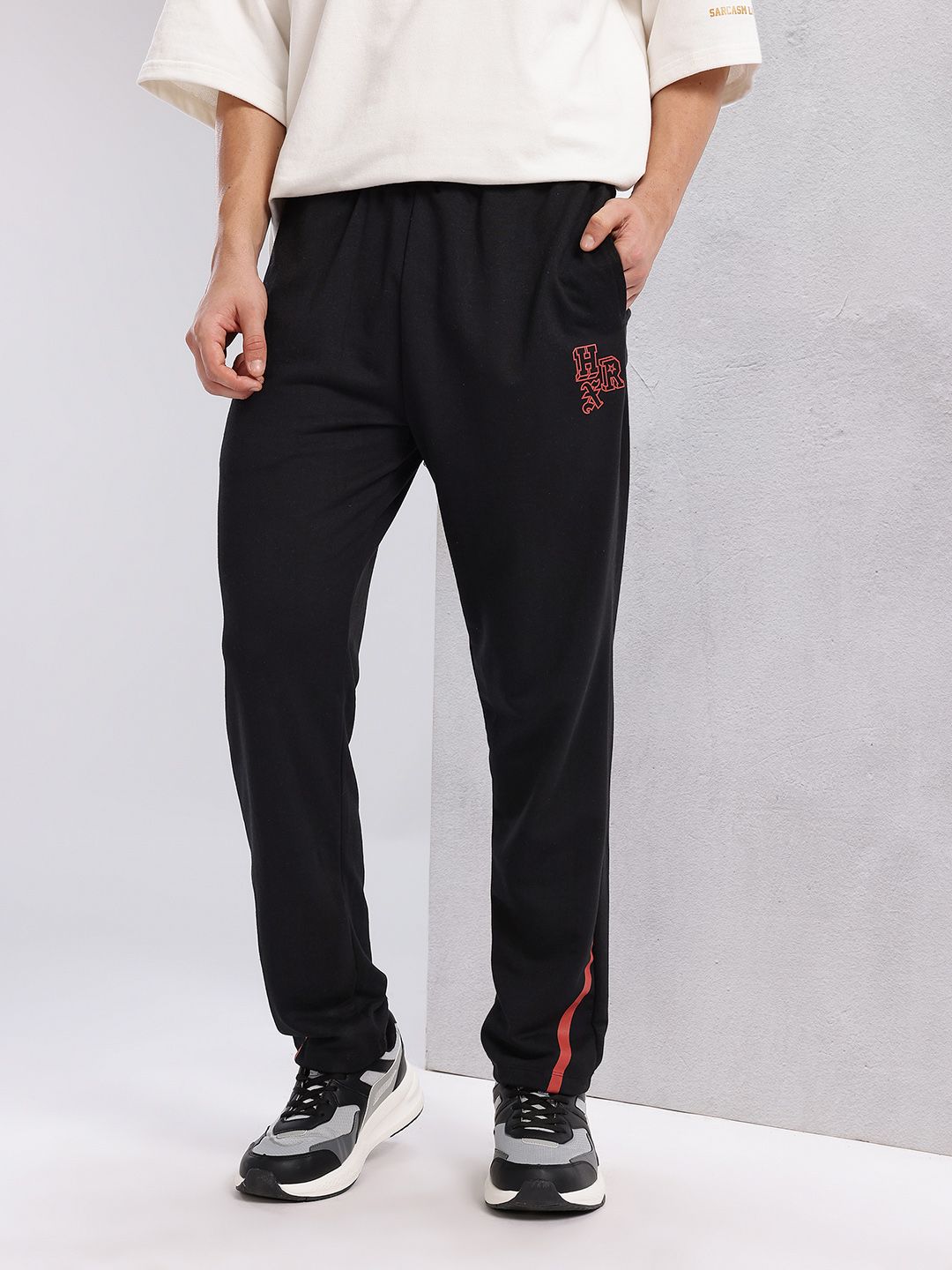 HRX by Hrithik Roshan Men Mid-Rise Lifestyle Track Pants