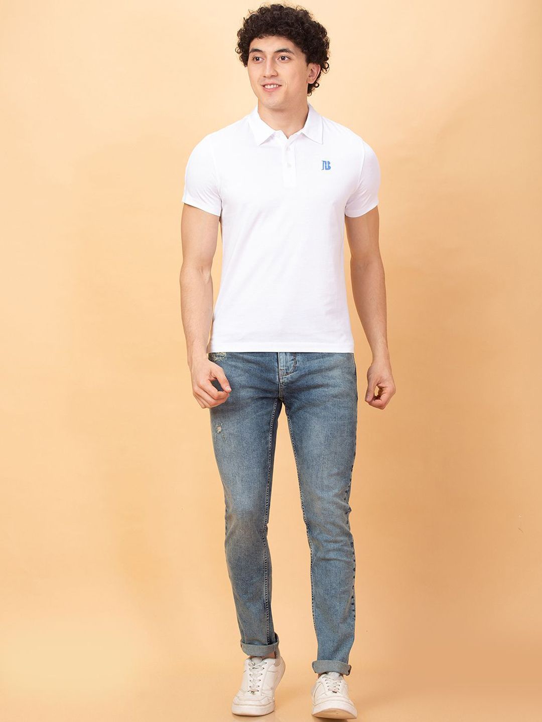 Being Human Men Low Distress Heavy Fade Jeans