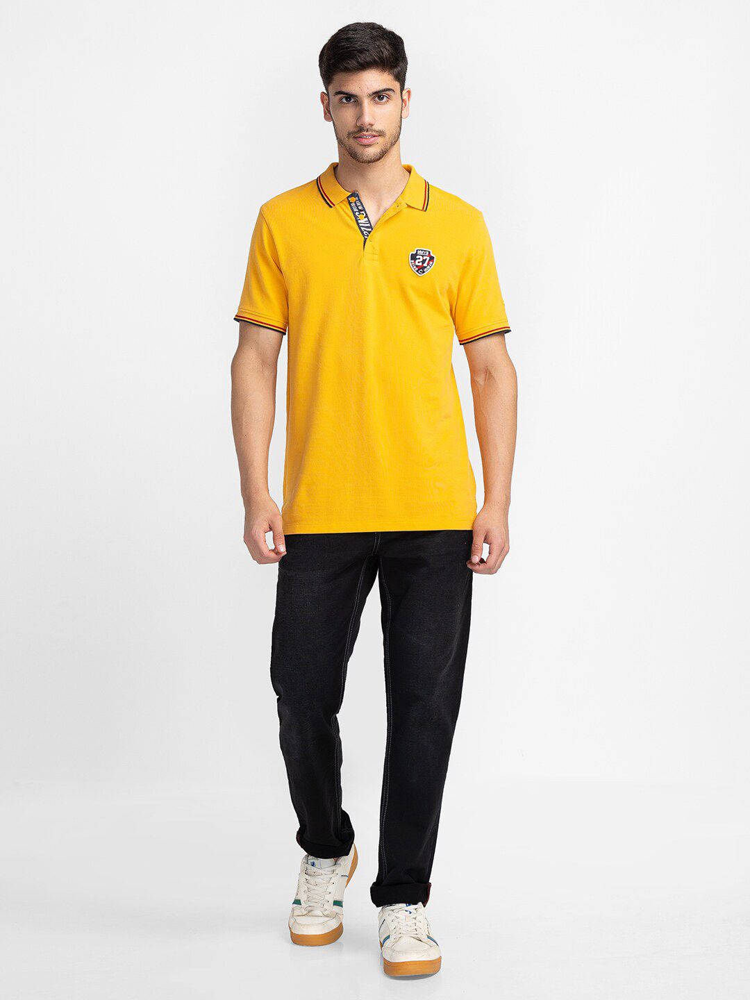 Being Human Polo Collar T-shirt