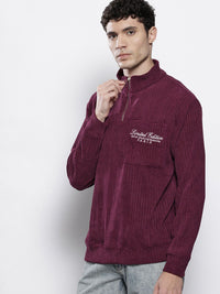The Indian Garage Co Embroidered Corduroy Sweatshirt