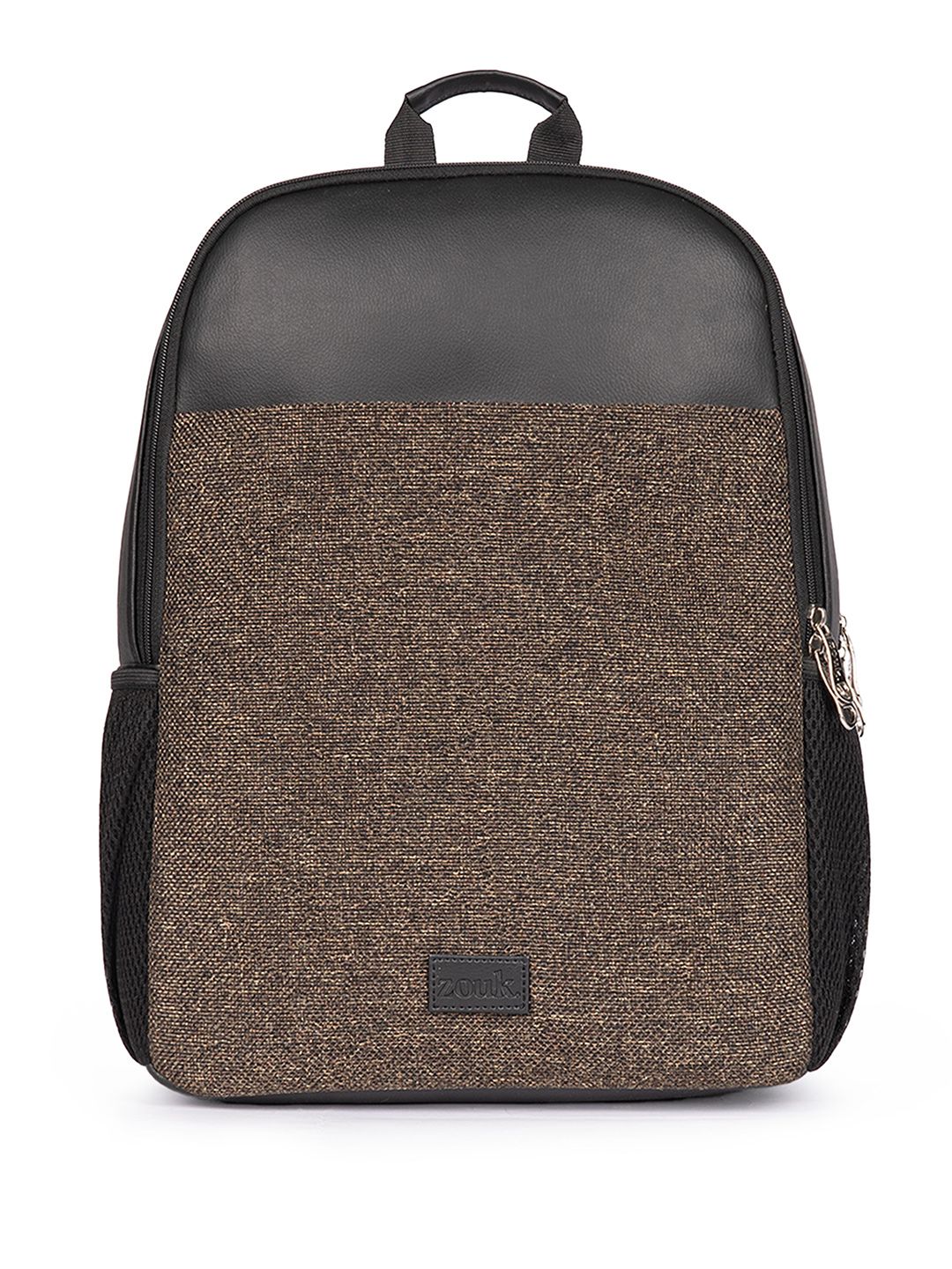 ZOUK Men Textured Water Resistance Backpack Up to 16 inch