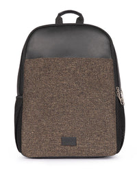 ZOUK Men Textured Water Resistance Backpack Up to 16 inch