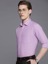 Raymond Pure Cotton Slim Fit Checked Formal Shirt